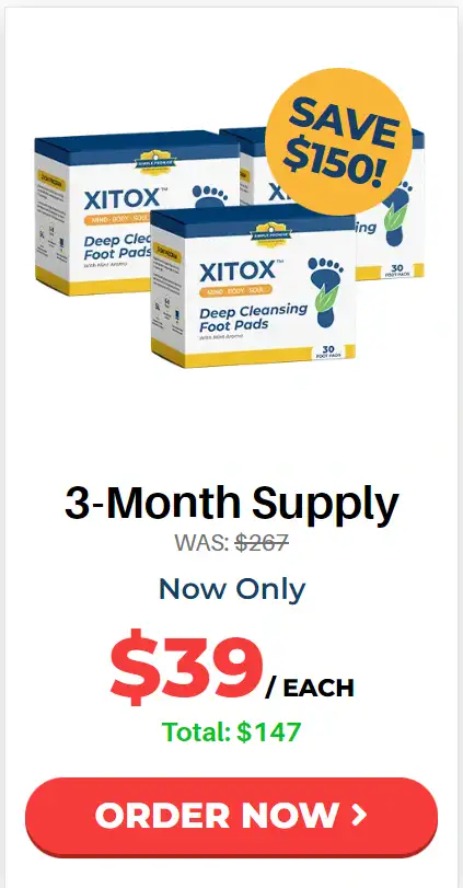 Xitox 3 bottle 